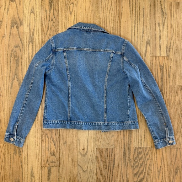 NWT Hudson Women’s Blue Trucker Denim Jacket Size Small/Medium - Picture 9 of 14